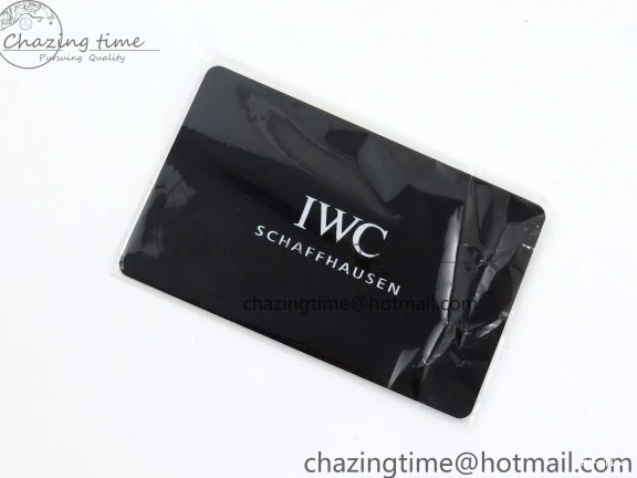 MIROTIME 0217 IWC BLACK LEATHER TRAVEL BOX FreshLook 7085